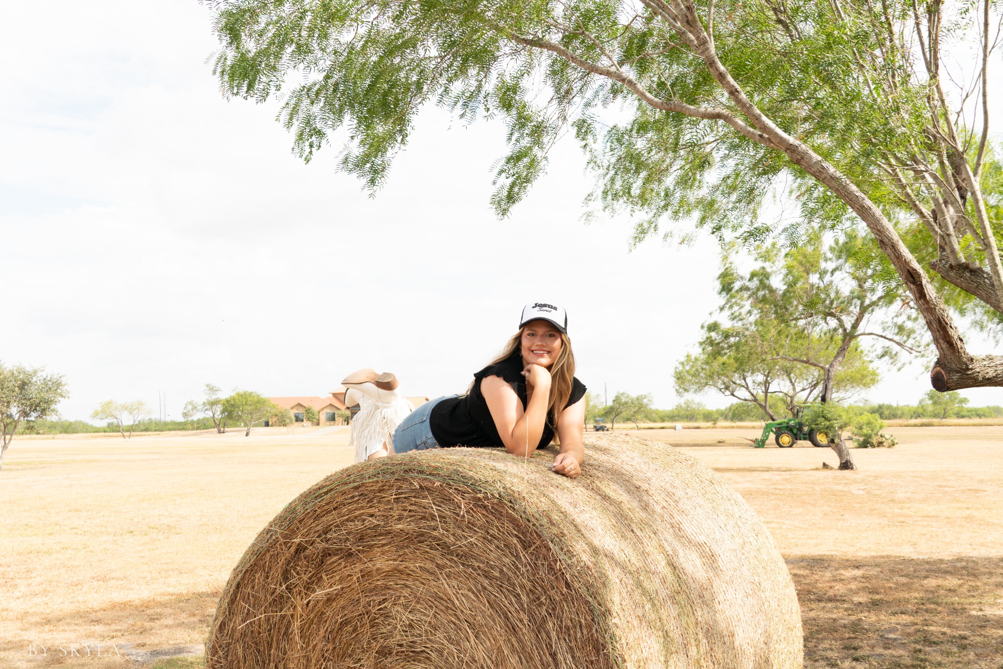 Outdoor portrait photographed by By Skyla in Kingsville, Texas